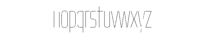 Oddity UltraCondHairline 01f7171e Font LOWERCASE