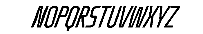 Oddity UltraCondIta 66bf06e9 Font UPPERCASE