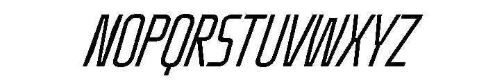 Oddity UltraCondLightIta 336588c3 Font UPPERCASE