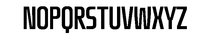 Oddity UltraCondMedium Font UPPERCASE