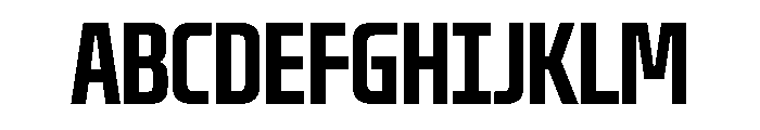 Oddity UltraCondSemBd Font UPPERCASE