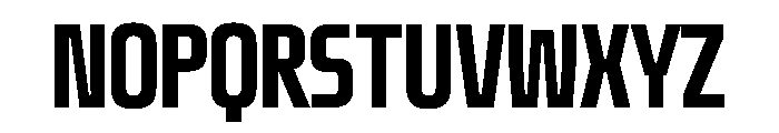 Oddity UltraCondSemBd Font UPPERCASE