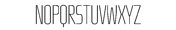 Oddity UltraCondThin 6d043587 Font UPPERCASE