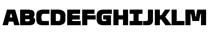 OddityVAR Black Instance Font UPPERCASE