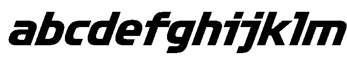 OddityVAR BoldItalic Instance FONT