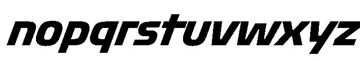 OddityVAR BoldItalic Instance Font LOWERCASE