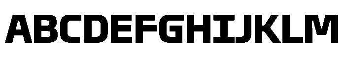 OddityVAR CondensedBold Instance Font UPPERCASE