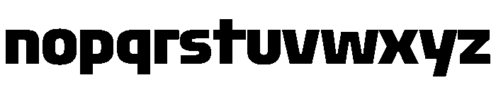 OddityVAR CondensedExtraBold Instance Font LOWERCASE