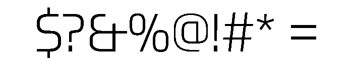 OddityVAR CondensedExtraLight Instance Font OTHER CHARS