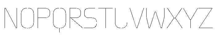 OddityVAR CondensedHairline Instance Font UPPERCASE