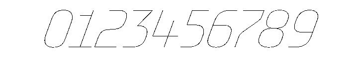 OddityVAR CondensedHairlineItalic Instance Font OTHER CHARS