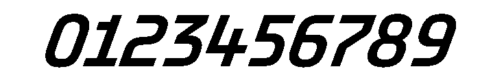 OddityVAR CondensedMediumItalic Instance Font OTHER CHARS