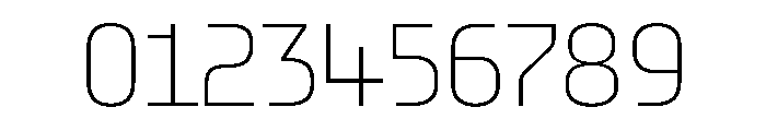 OddityVAR CondensedThin Instance Font OTHER CHARS
