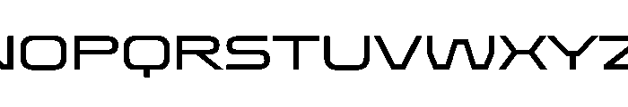 OddityVAR Expanded Instance Font UPPERCASE