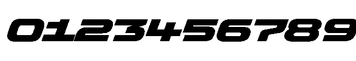 OddityVAR ExpandedBlackItalic Instance Font OTHER CHARS