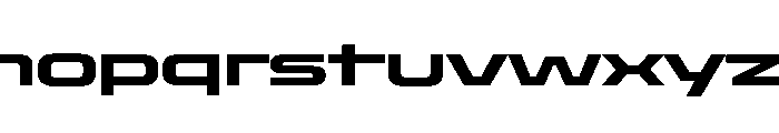 OddityVAR ExpandedBold Instance Font LOWERCASE