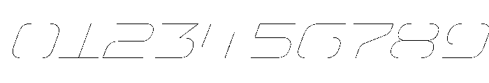 OddityVAR ExpandedHairlineItalic Instance Font OTHER CHARS