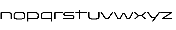 OddityVAR ExpandedLight Instance Font LOWERCASE