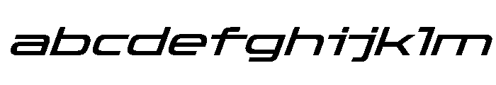 OddityVAR ExpandedMediumItalic Instance FONT