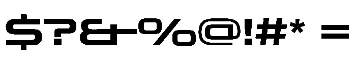 OddityVAR ExpandedSemiBold Instance Font OTHER CHARS