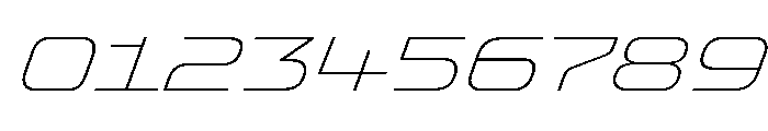 OddityVAR ExpandedThinItalic Instance Font OTHER CHARS