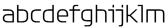 OddityVAR ExtraLight Instance FONT