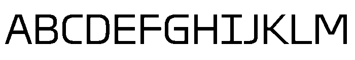 OddityVAR Light Instance Font UPPERCASE
