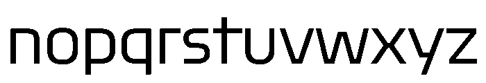 OddityVAR Light Instance Font LOWERCASE