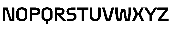 OddityVAR Medium Instance Font UPPERCASE