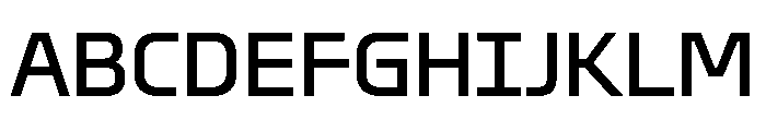 OddityVAR Regular Instance Font UPPERCASE