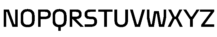 OddityVAR Regular Instance Font UPPERCASE