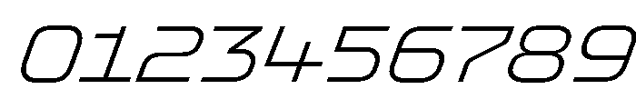 OddityVAR SemiExpandedExtraLightItalic Instance Font OTHER CHARS