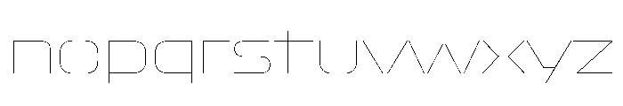OddityVAR SemiExpandedHairline Instance Font LOWERCASE