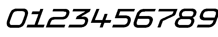 OddityVAR SemiExpandedItalic Instance Font OTHER CHARS