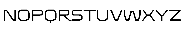 OddityVAR SemiExpandedLight Instance Font UPPERCASE