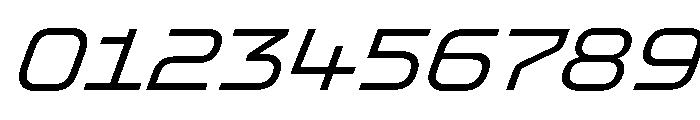 OddityVAR SemiExpandedLightItalic Instance Font OTHER CHARS