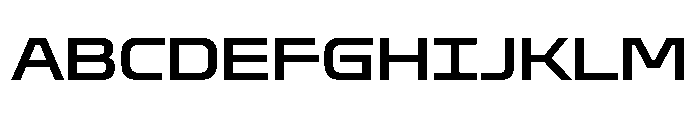 OddityVAR SemiExpandedMedium Instance Font UPPERCASE