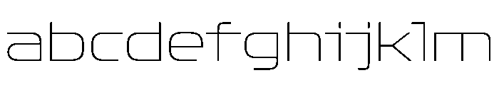 OddityVAR SemiExpandedThin Instance FONT
