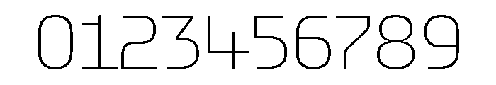 OddityVAR Thin Instance Font OTHER CHARS