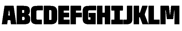 OddityVAR UltraCondensedBlack Instance Font UPPERCASE