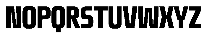 OddityVAR UltraCondensedBold Instance Font UPPERCASE