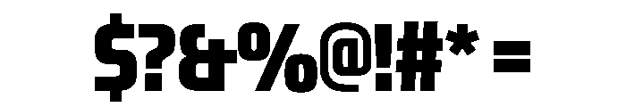 OddityVAR UltraCondensedExtraBold Instance Font OTHER CHARS