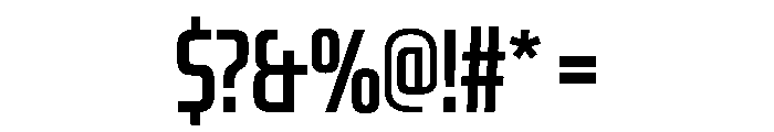 OddityVAR UltraCondensedMedium Instance Font OTHER CHARS