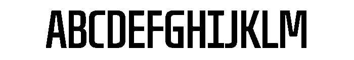 OddityVAR UltraCondensedMedium Instance Font UPPERCASE