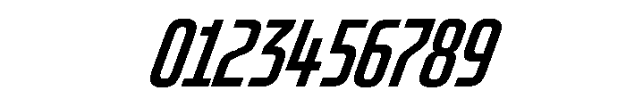 OddityVAR UltraCondensedMediumItalic Instance Font OTHER CHARS