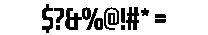OddityVAR UltraCondensedSemiBold Instance Font OTHER CHARS