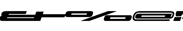 OddityVAR UltraExpandedBlackItalic Instance Font OTHER CHARS