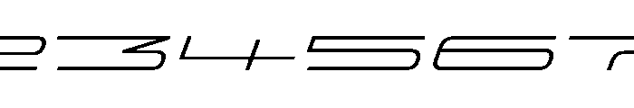 OddityVAR UltraExpandedExtraLightItalic Instance Font OTHER CHARS