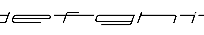 OddityVAR UltraExpandedExtraLightItalic Instance FONT