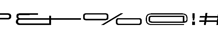 OddityVAR UltraExpandedLight Instance Font OTHER CHARS